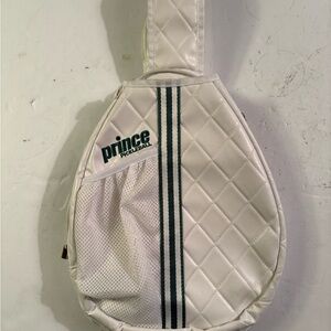 Prince Quilted Paddle Cover with Green Accents for Pickleball